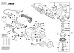 Bosch 3 601 H83 181 GWS 24-180 JH Angle Grinder Spare Parts